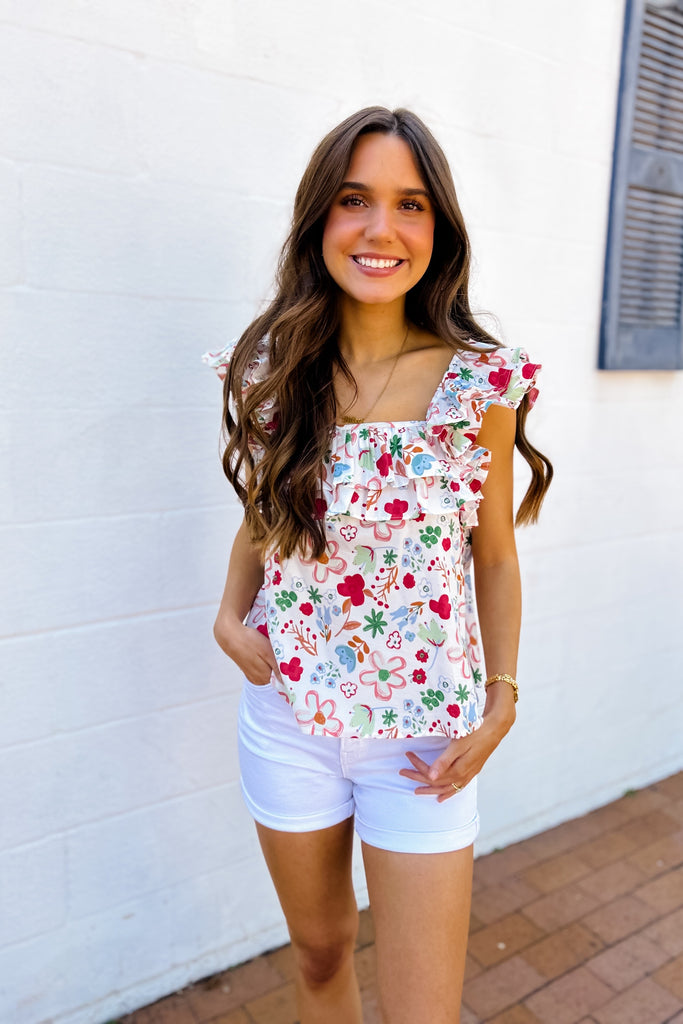 Strawberry Patch Top