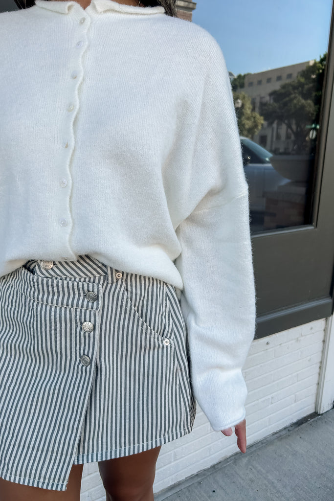 The Darine Striped Skirt