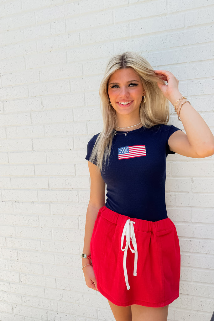 USA Top- Navy
