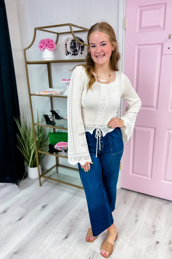 Delilah Sweater-Cream