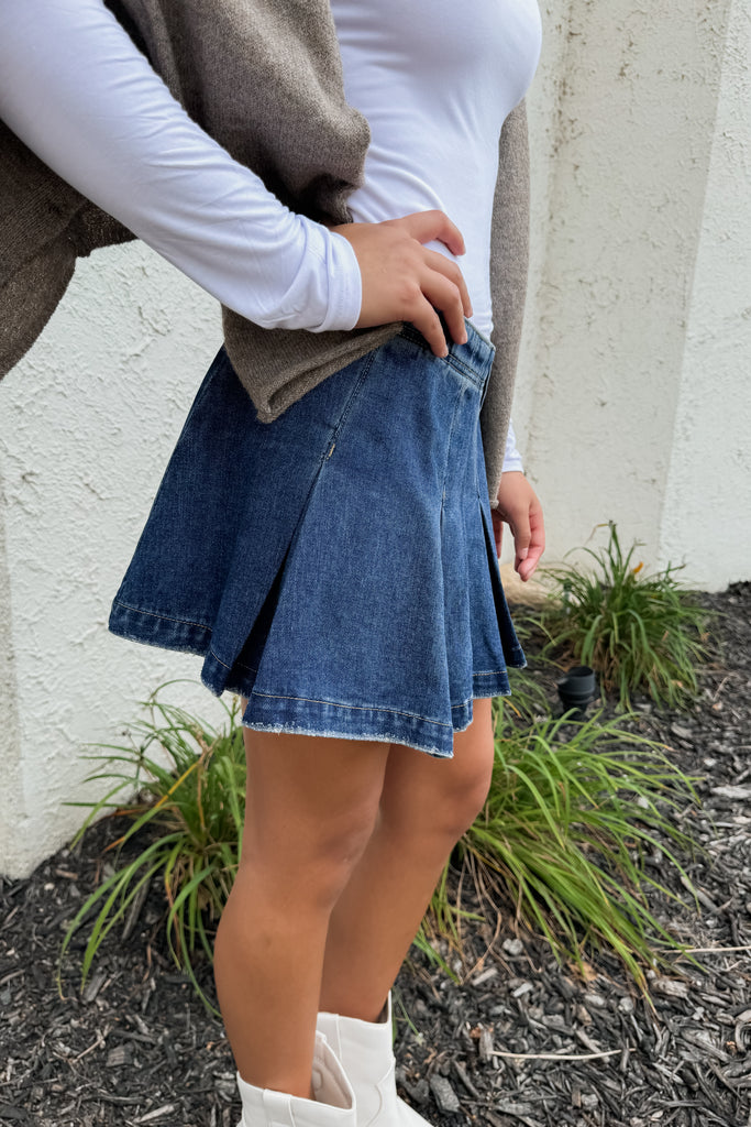 Rylie Denim Skirt