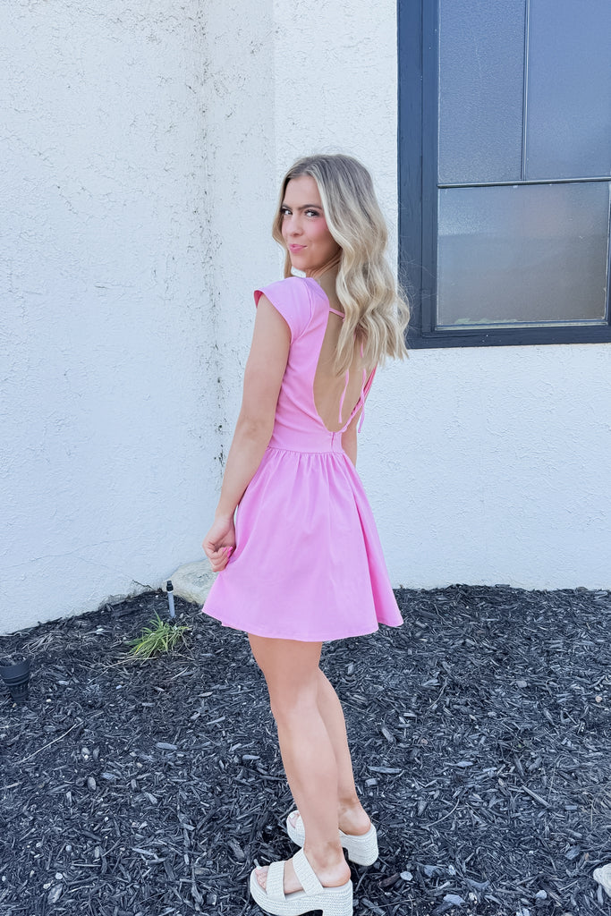 Marina Mini Dress- Pink