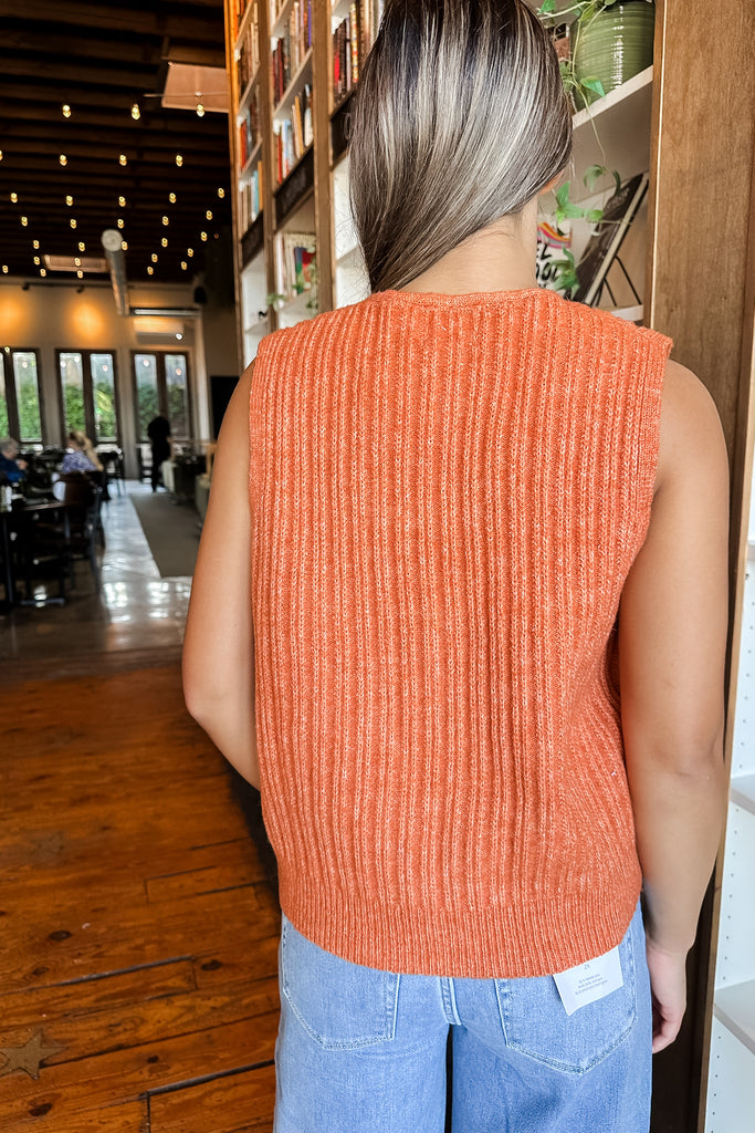 Analeigh Ribbed Vest