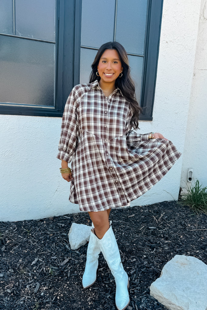 Oliver Plaid Dress