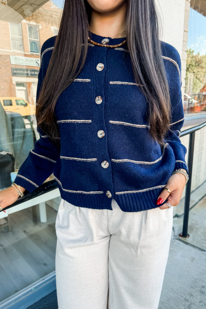 Elouise Cardigan- Navy