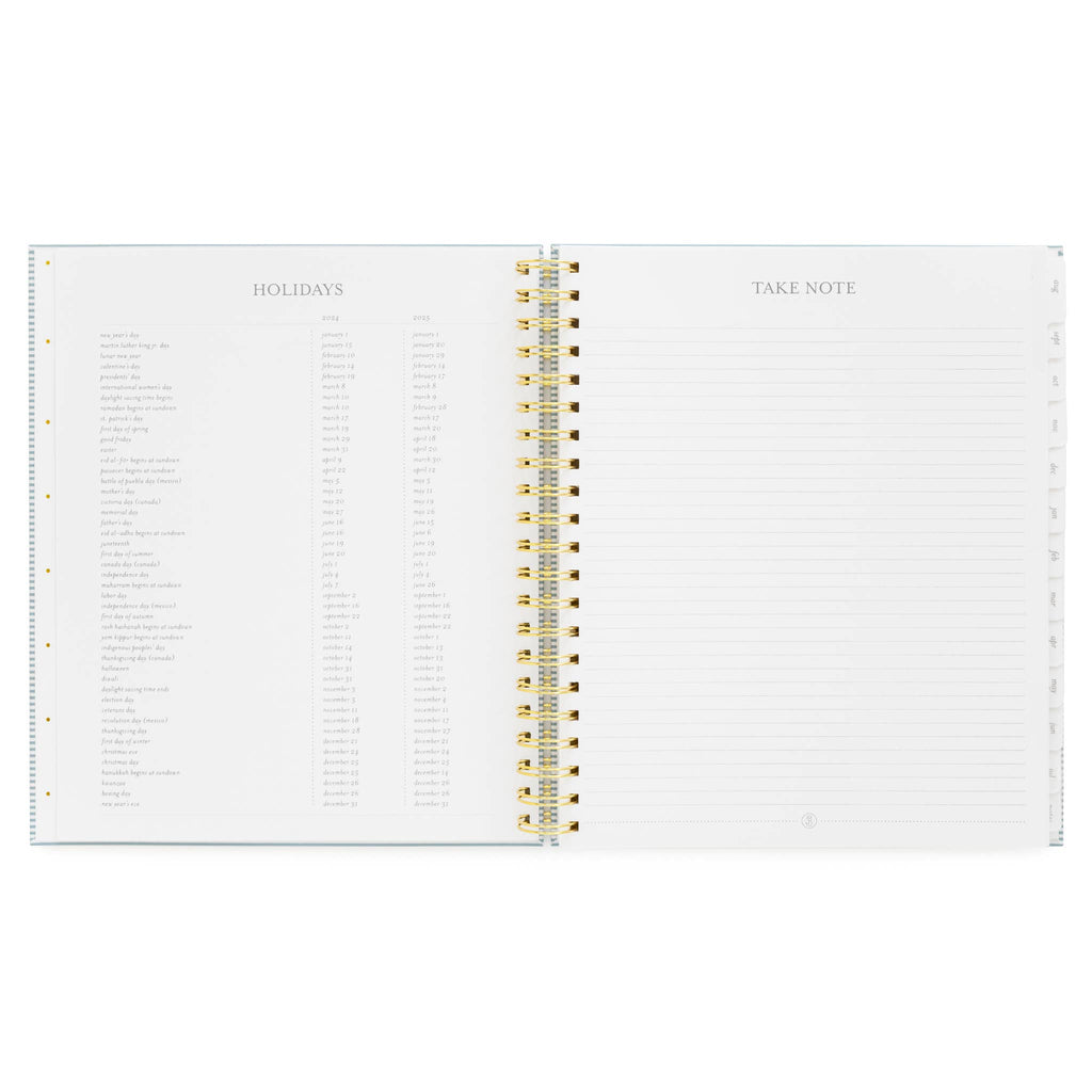 2024-2025 Large Weekly Spiral Academic Planner