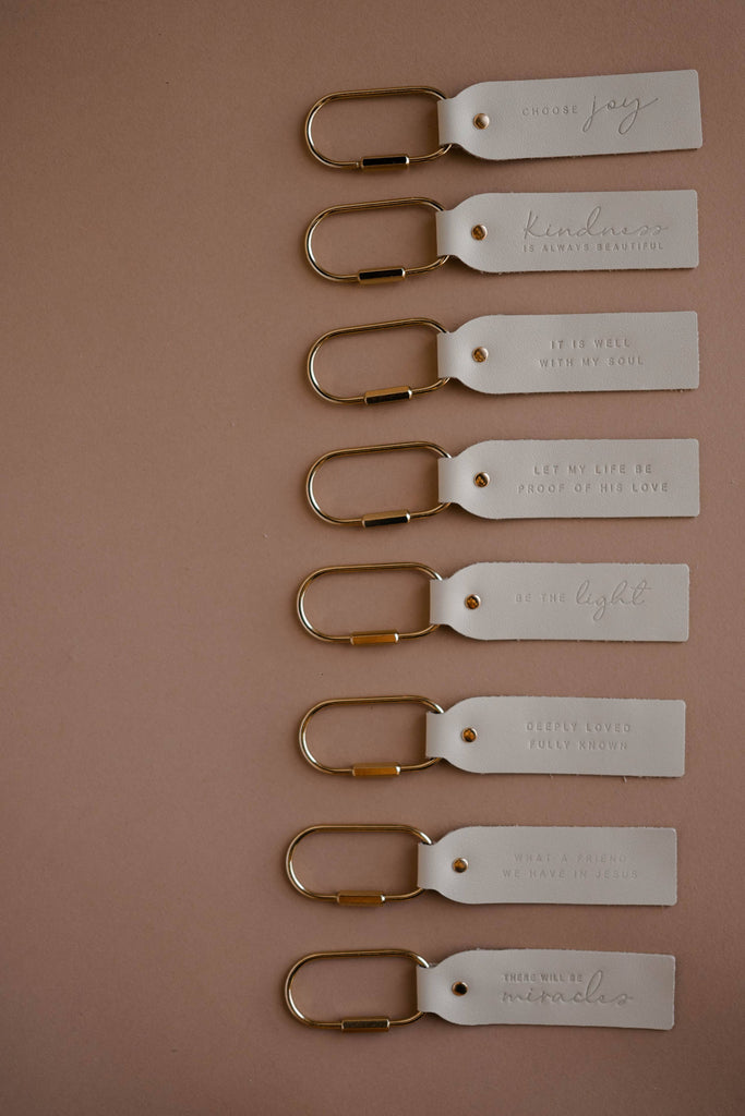 Choose Joy Blonde Key Fob | Christian Keychain 