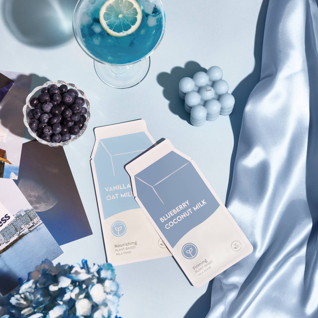Vanilla Oat Milk Nourishing Plant-Based Milk Sheet Mask: With Peg Hole