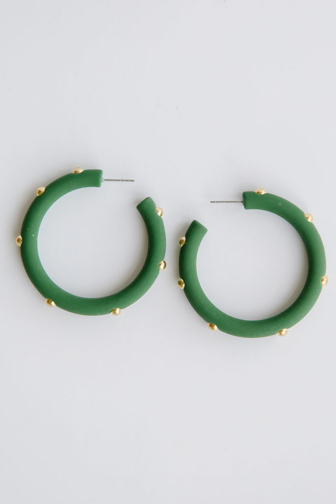 Large Libby Hoops- Forrest