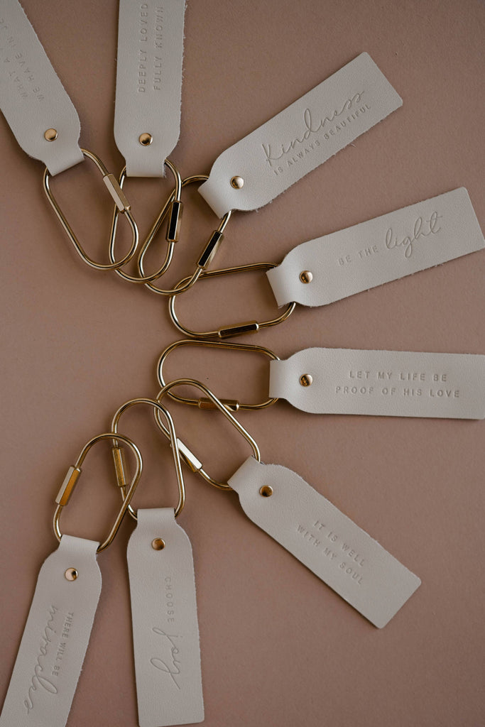 Choose Joy Blonde Key Fob | Christian Keychain 