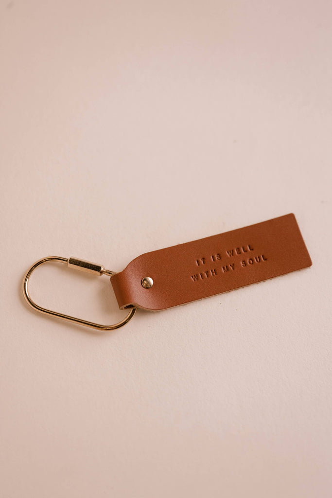 It Is Well Camel Key Fob | Christian Keychain