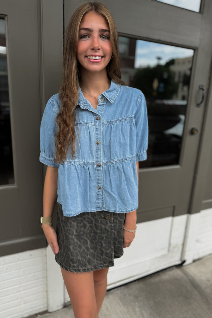 Emilia Button-Up Top