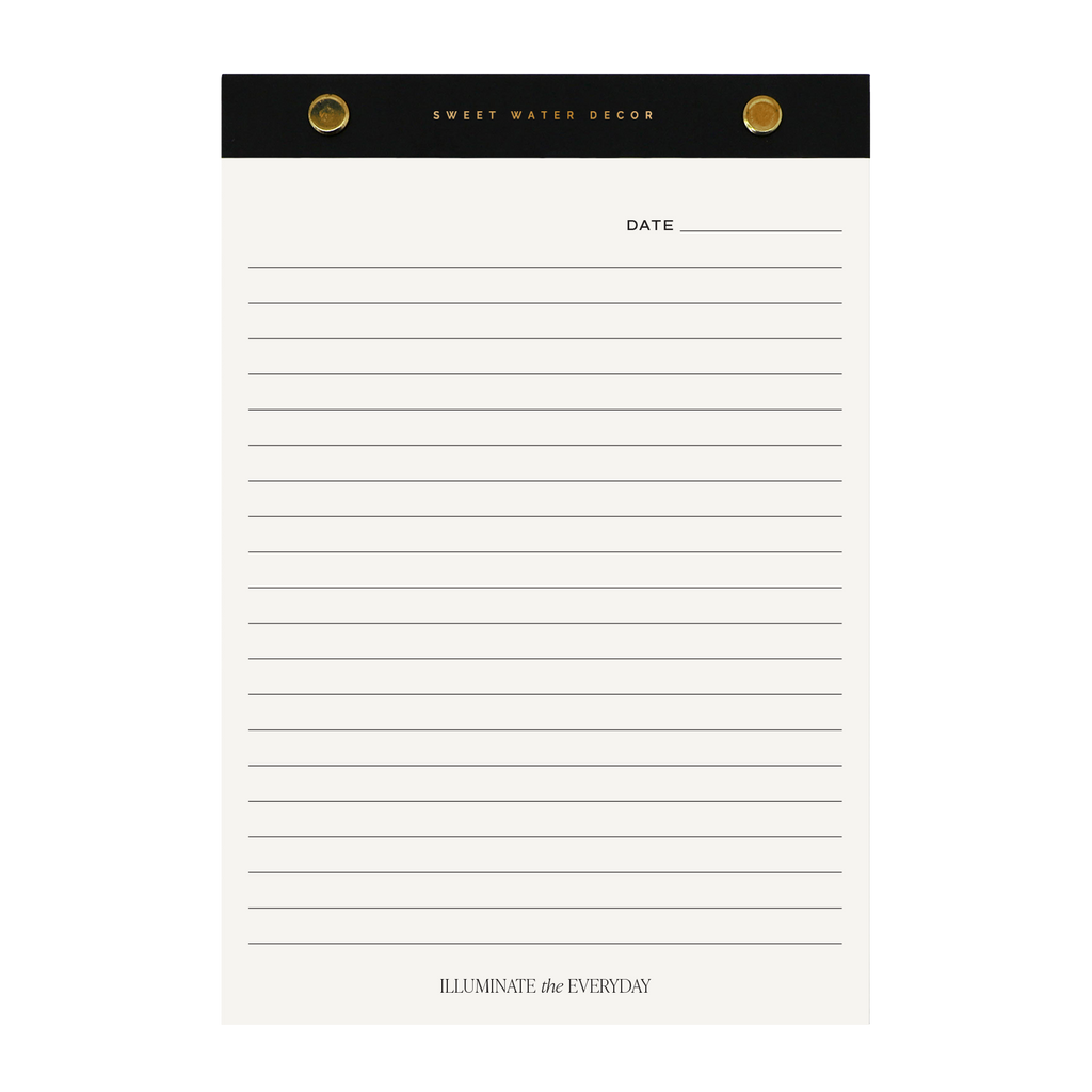 Gold Rivet Basic Notepad
