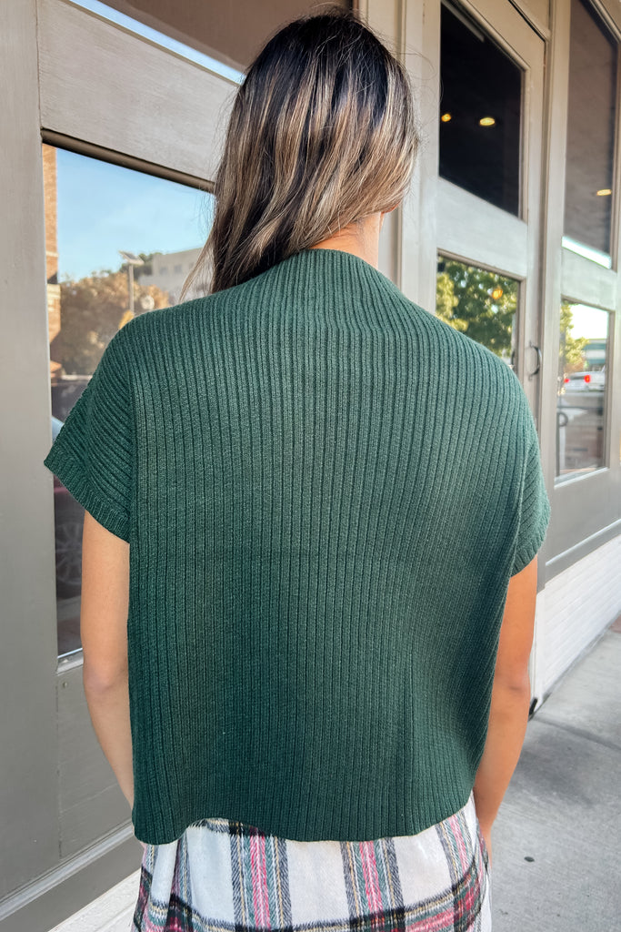 Selena Sweater Top- Green