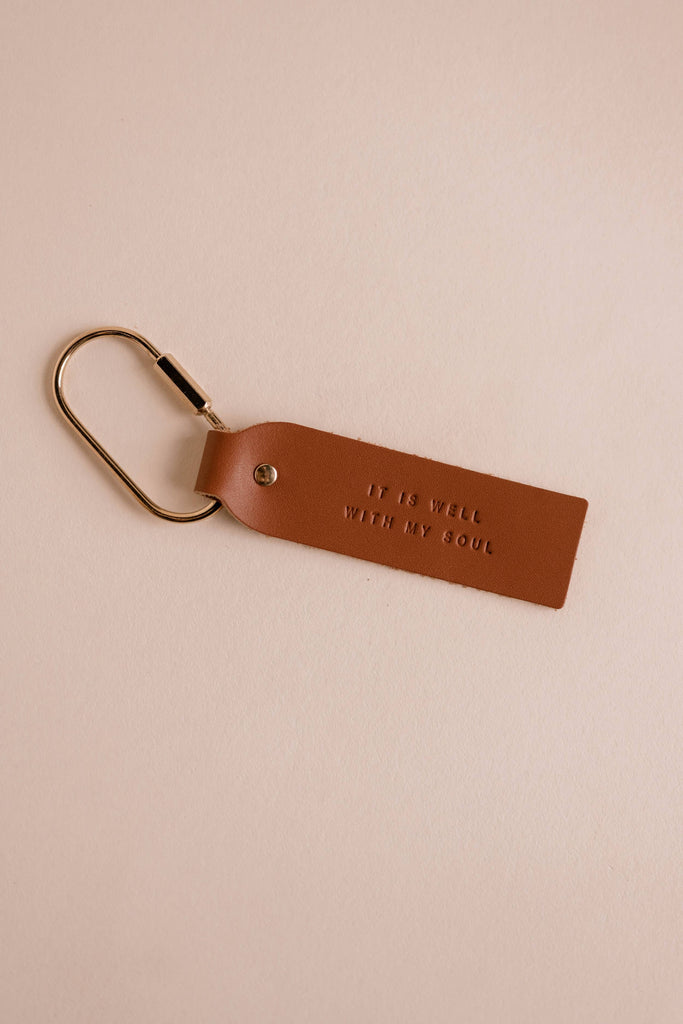 It Is Well Camel Key Fob | Christian Keychain