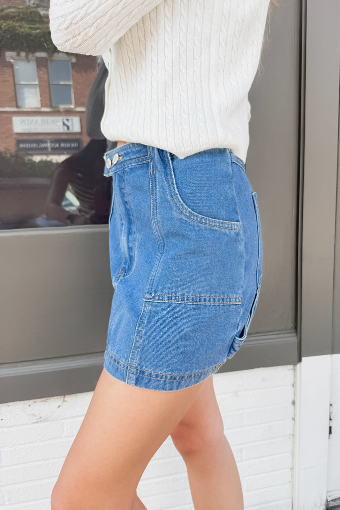 Ashton Denim Skirt
