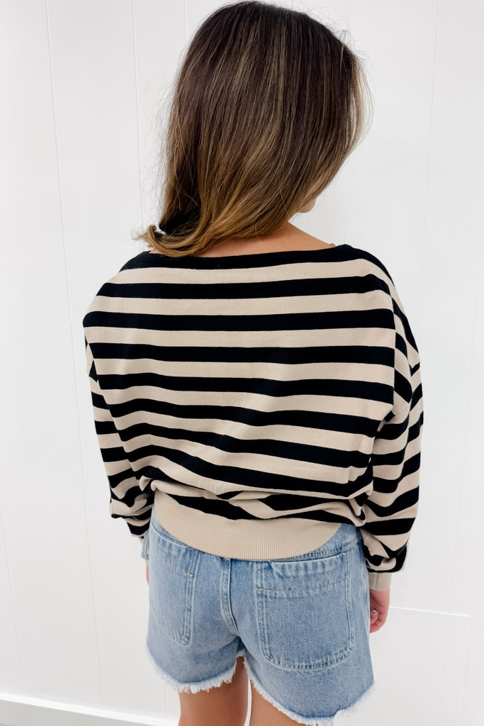 Evetta Striped Sweater