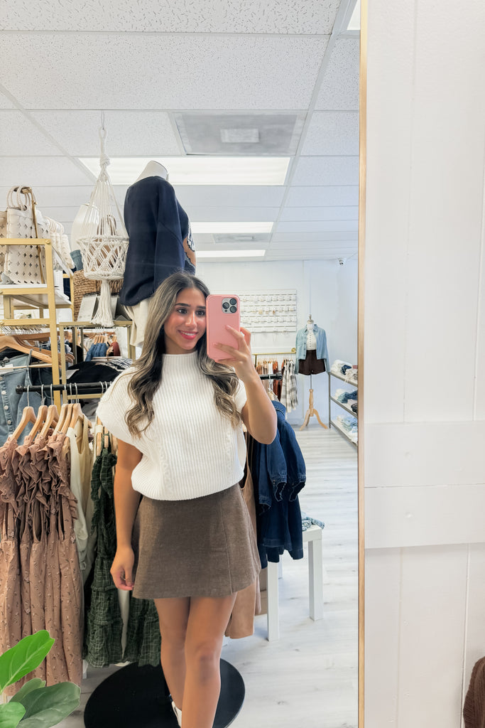 Shanna Mock Neck Sweater