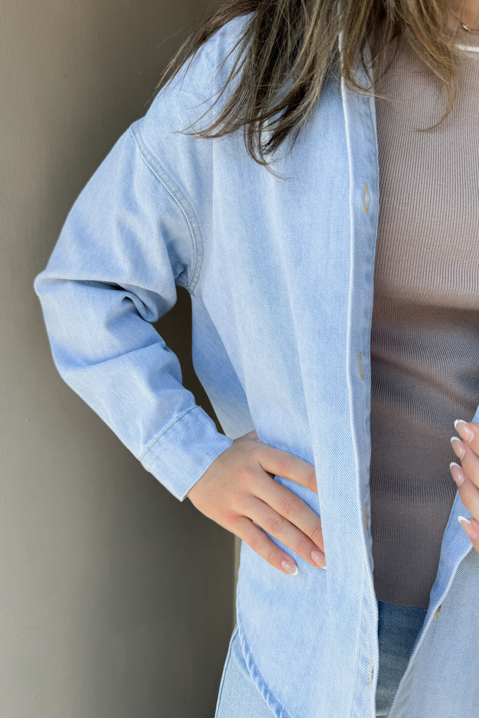 Isa Denim Top