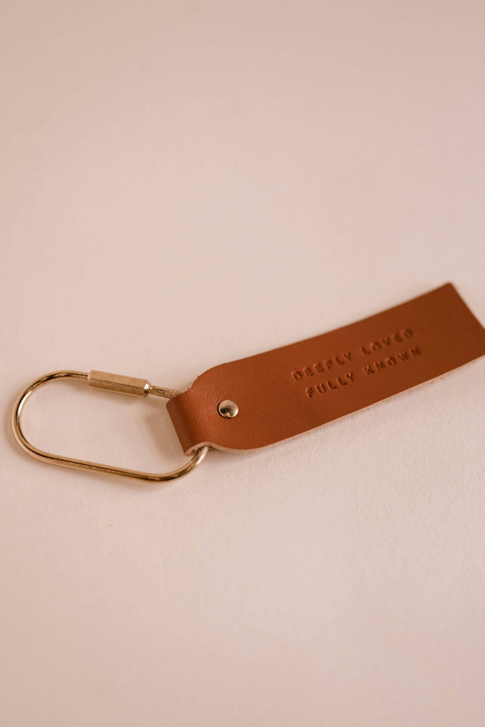 Deeply Loved Camel Key Fob | Christian Keychain