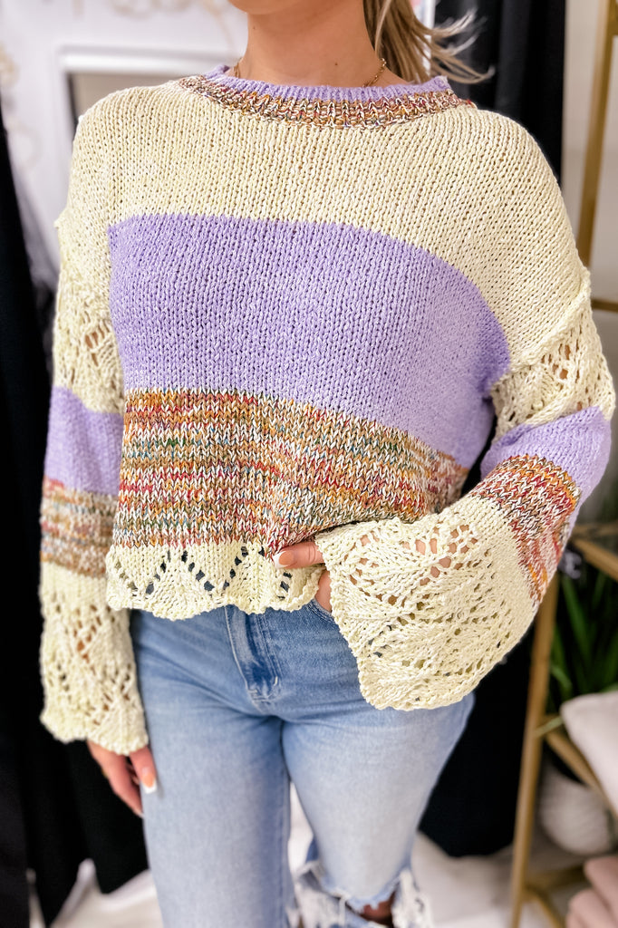 Pretty Pastels Sweater