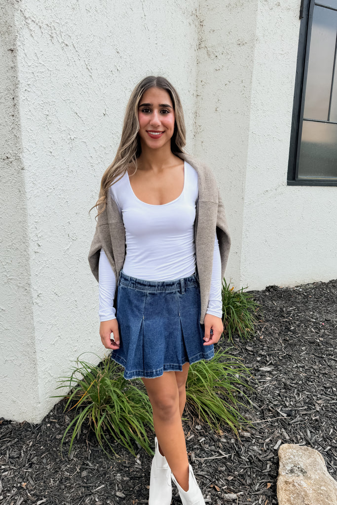 Rylie Denim Skirt