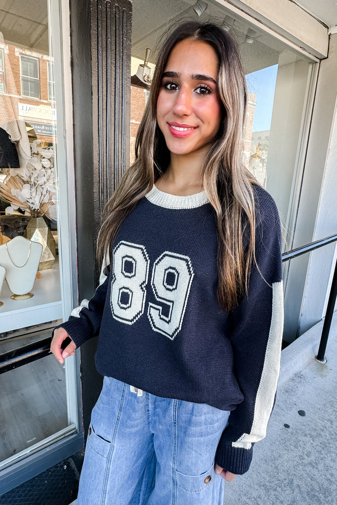 Navy Muse Sweater