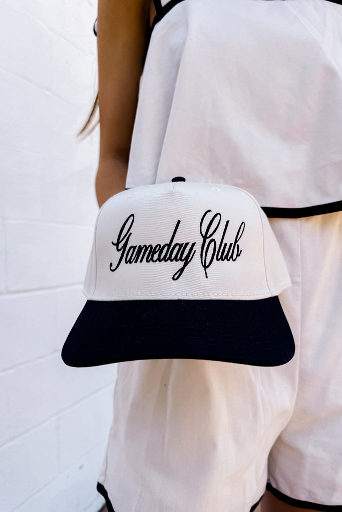 Gameday Club Hat!! -Black