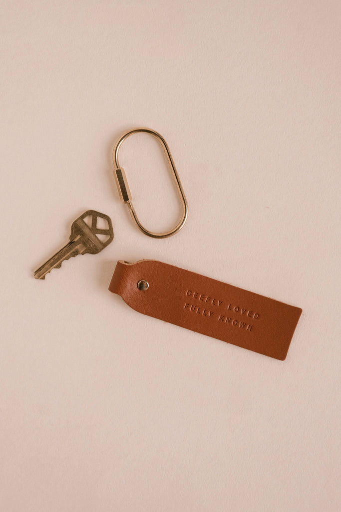 Deeply Loved Camel Key Fob | Christian Keychain
