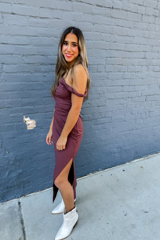 Serena Shoulder Dress