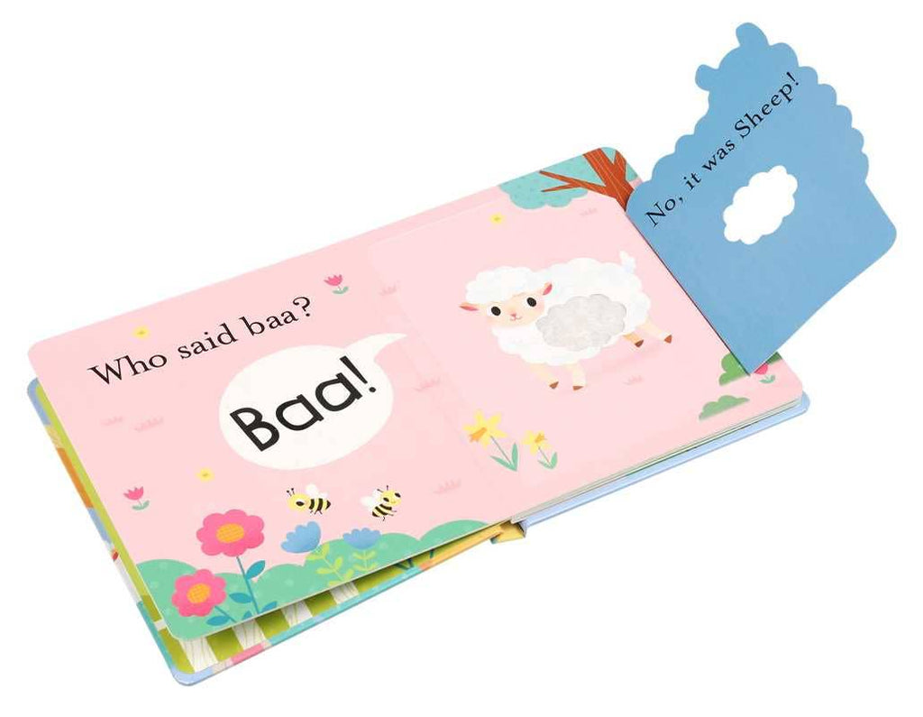 Who Said Moo? Board Book