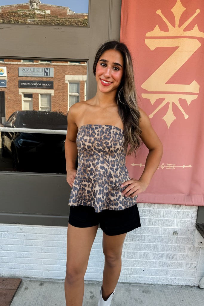 Stefanie Strapless Top