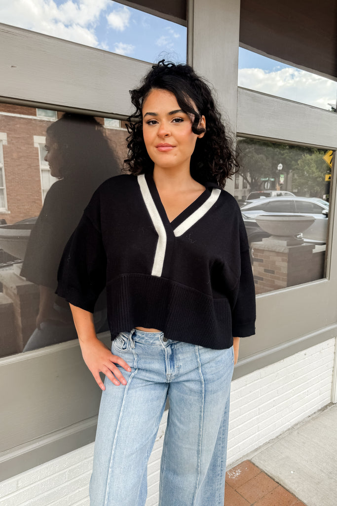 Opal Top- Black