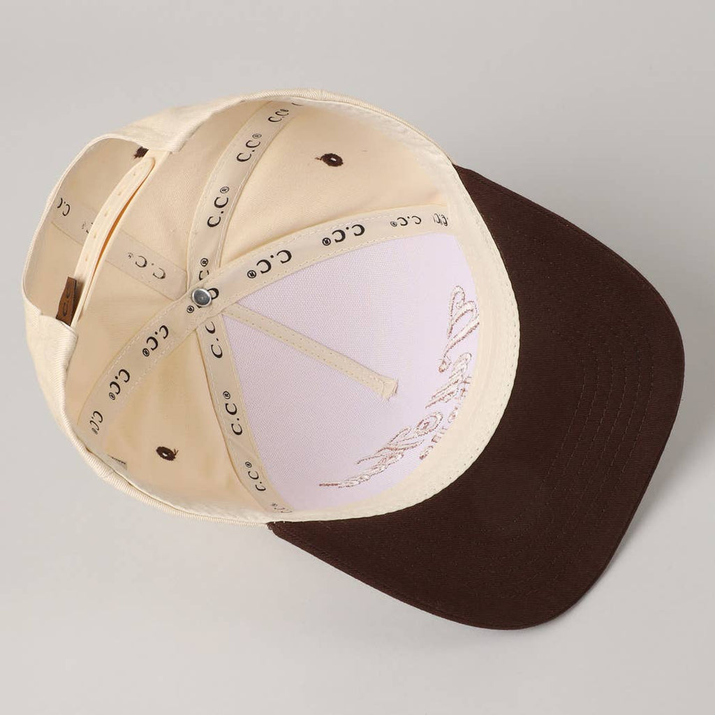 Y'all Need Jesus Lettering Embroidered Trucker Hat: Brown / ONE SIZE