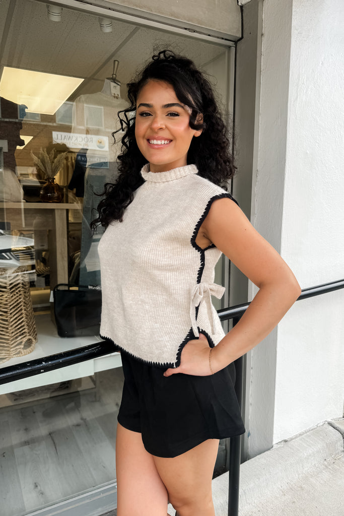 Keep Polished Sweater Top