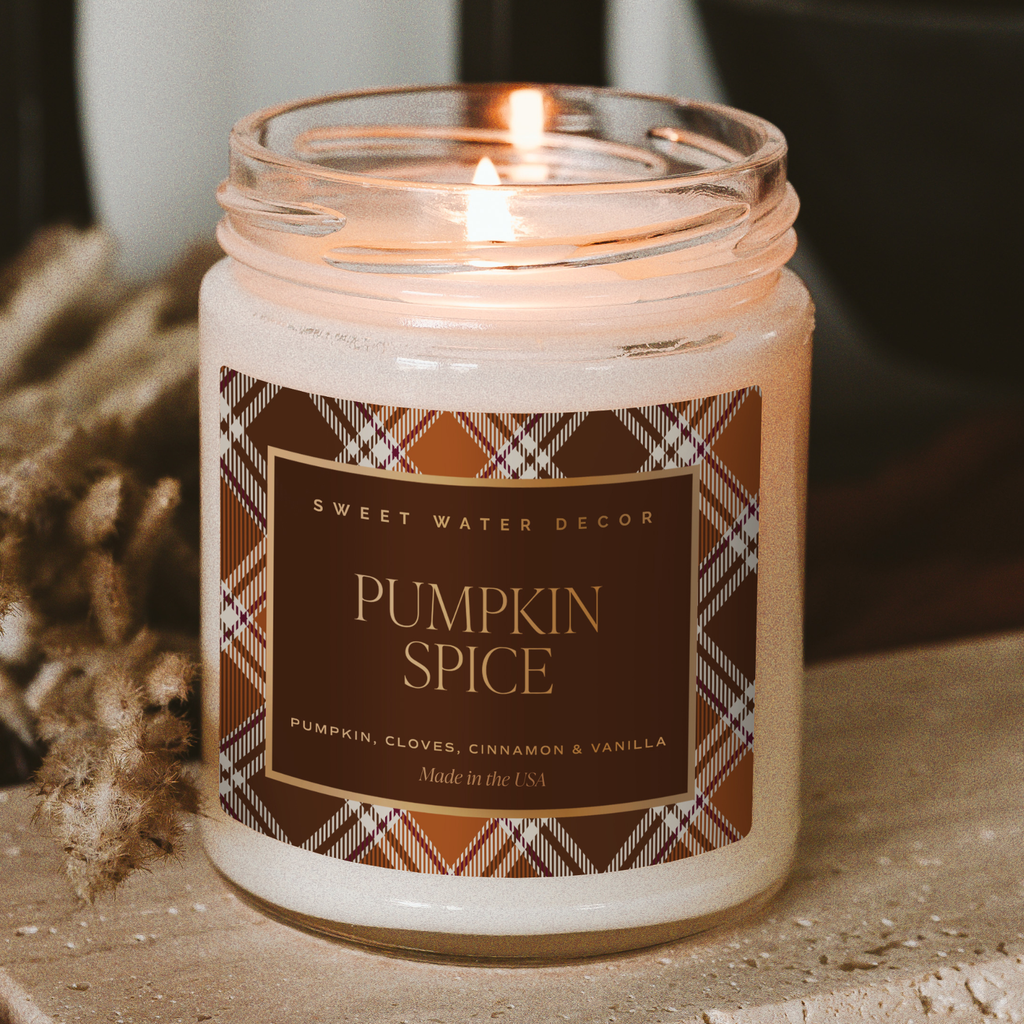 Pumpkin Spice 9 oz Soy Candle