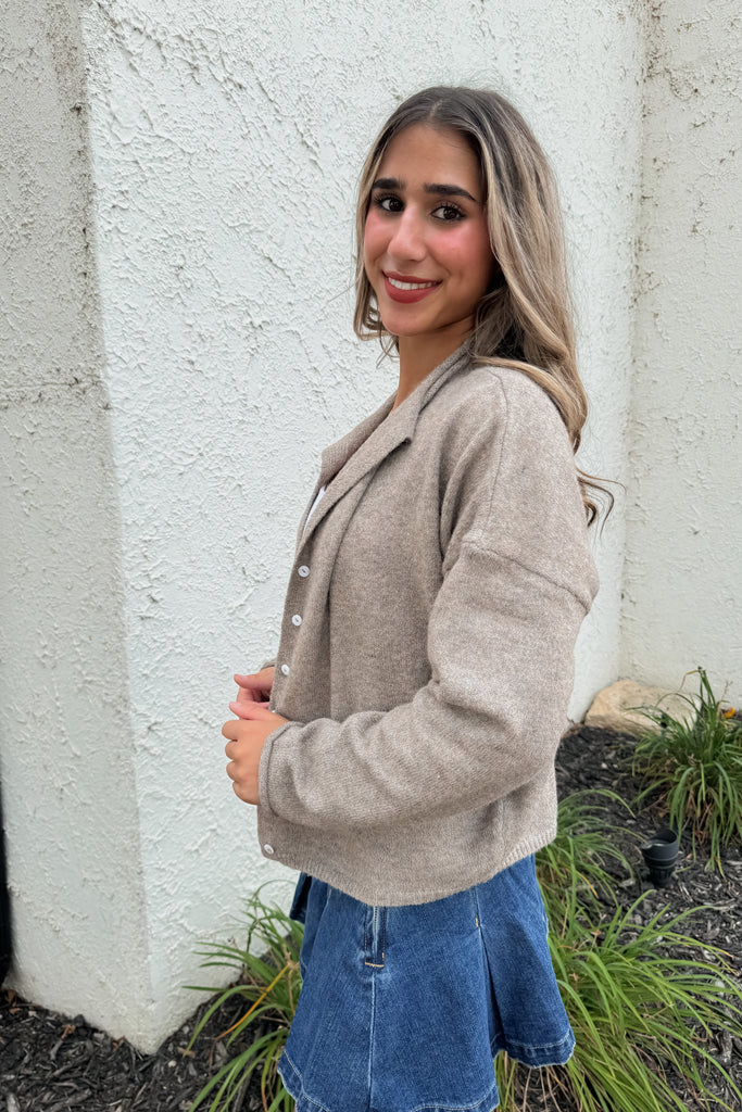 Nora Cardigan- Mocha