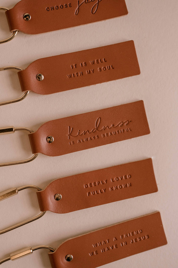 It Is Well Camel Key Fob | Christian Keychain