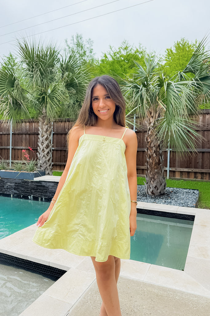 Malani Midi Dress- Yellow