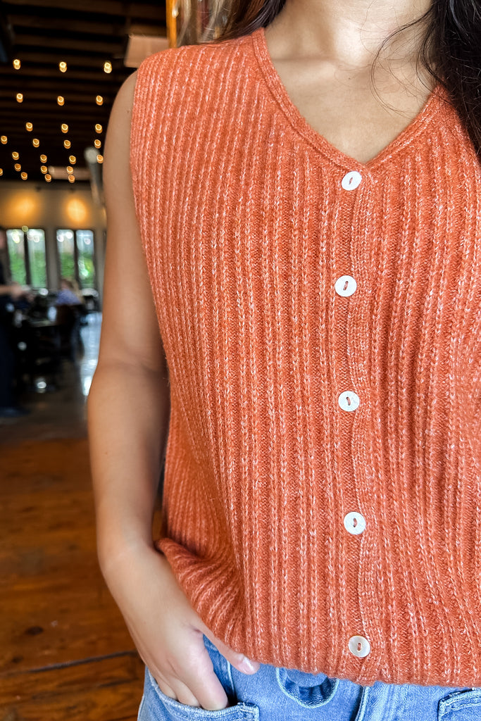 Analeigh Ribbed Vest