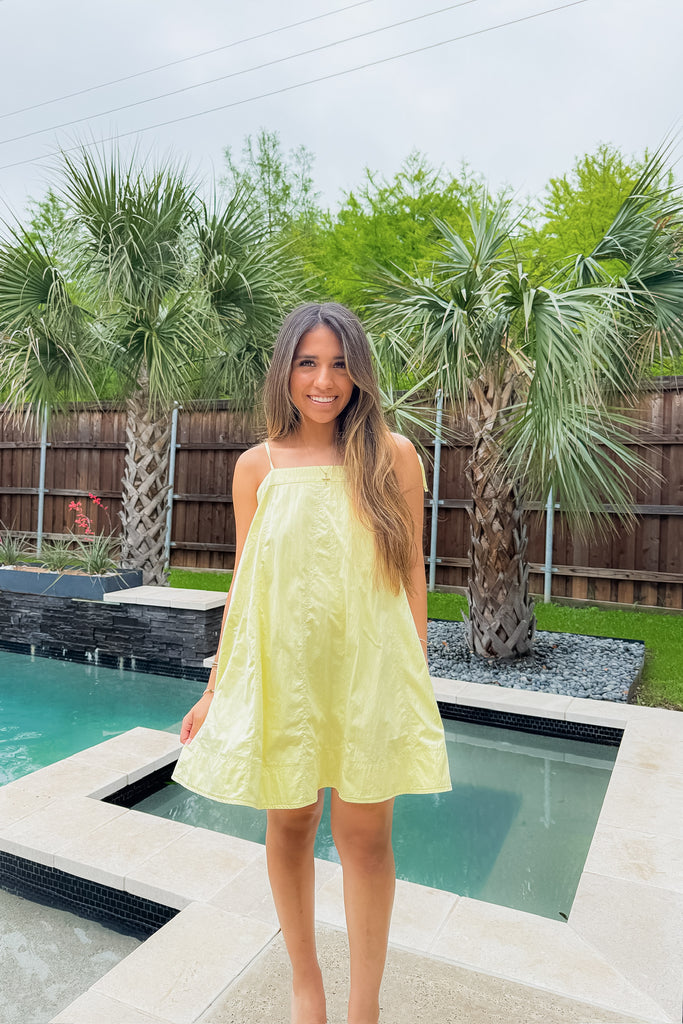 Malani Midi Dress- Yellow