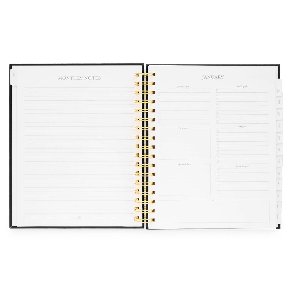 2025 Dusty Blue Signature Spiral Planner