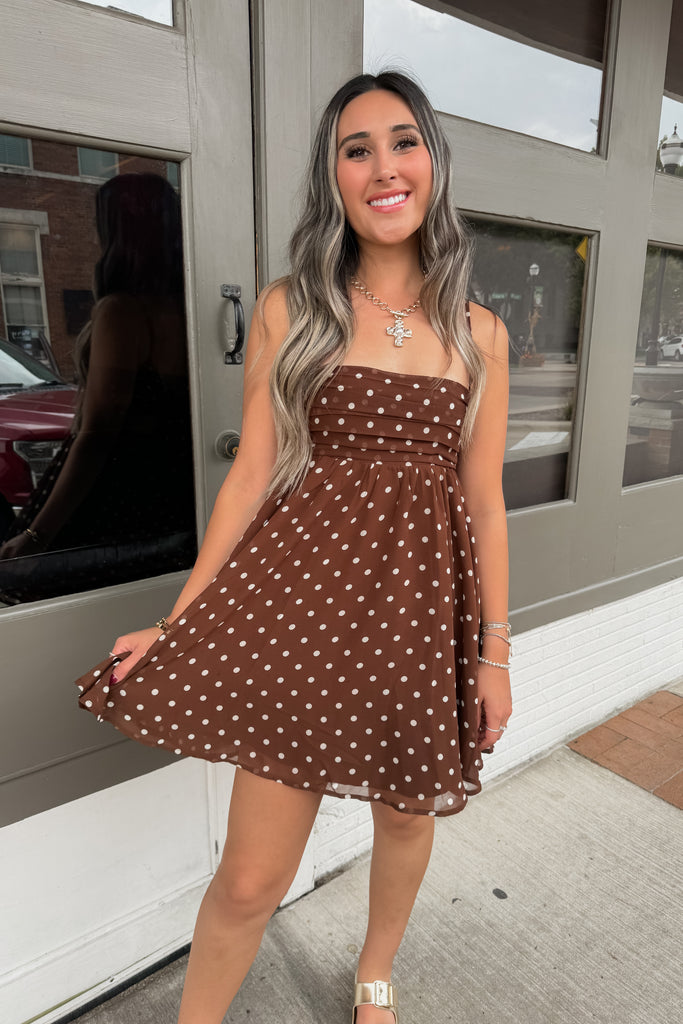 Paityn Polka Dot Dress