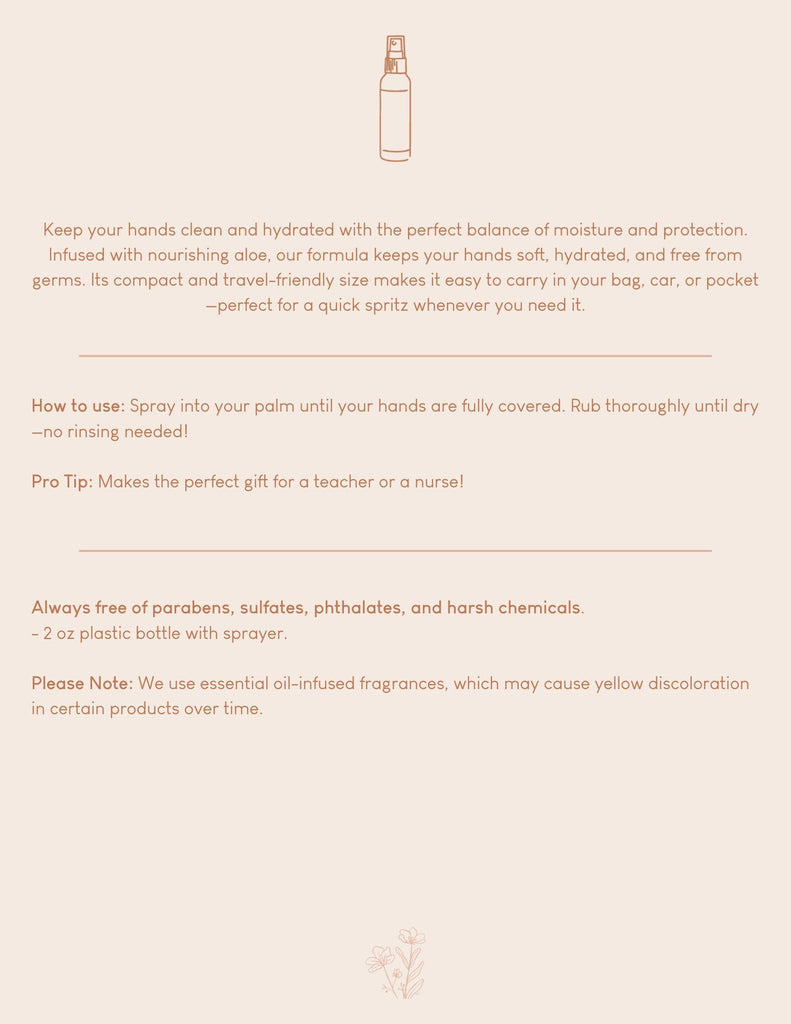 Blonde Woods Hand Sanitizer