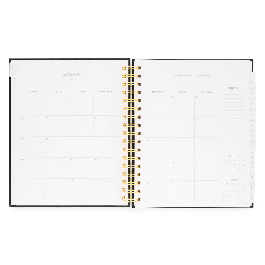 2025 Dusty Blue Signature Spiral Planner