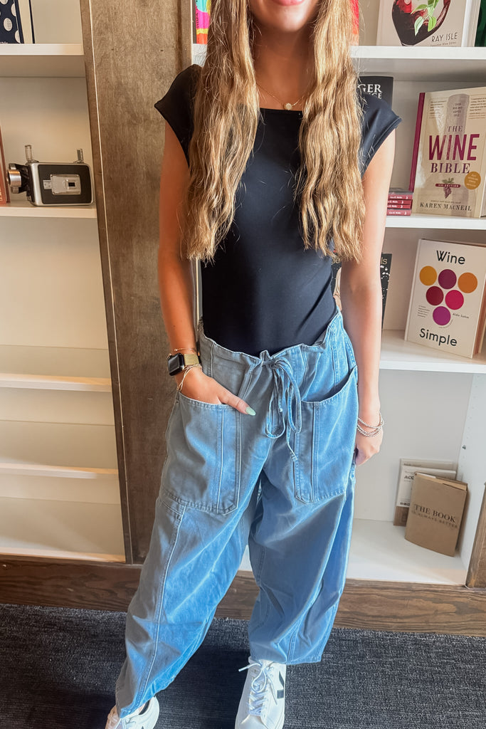 Molly Drawstring Barrel Pant