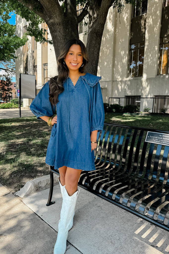 Blue Jean Dress