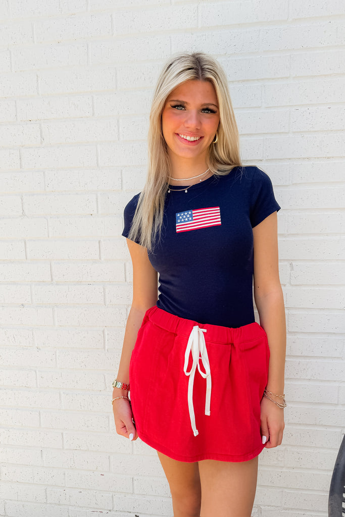 USA Top- Navy