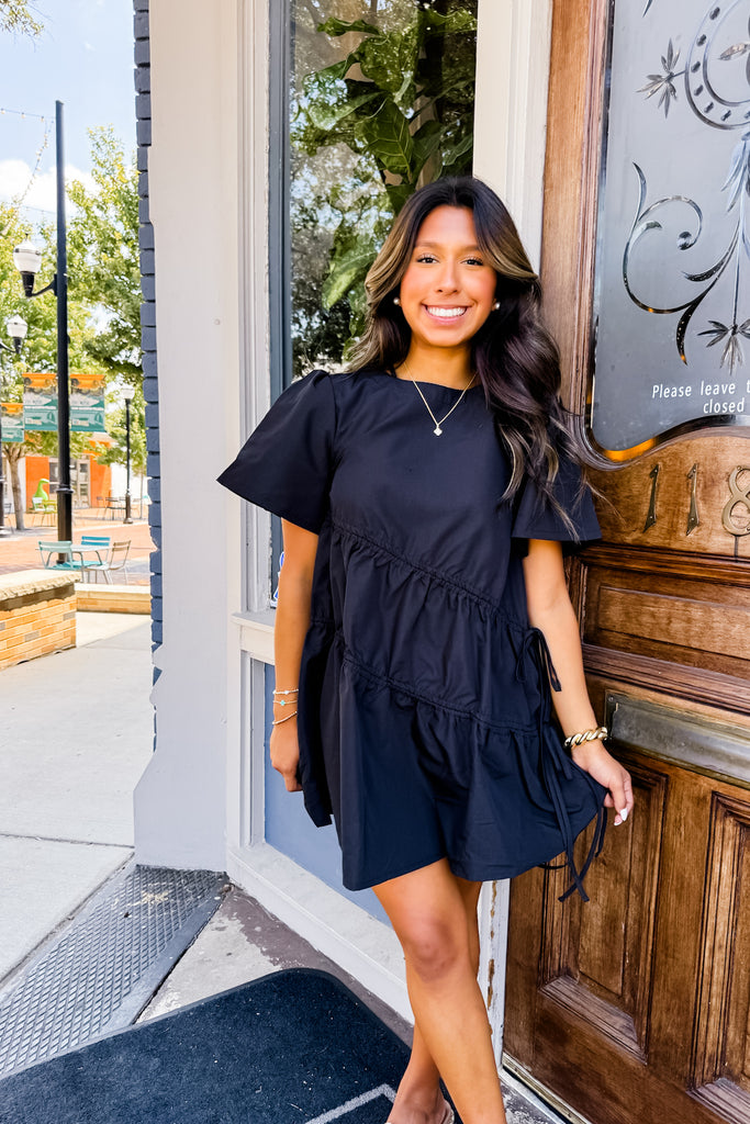 The Sabrina Dress- Black