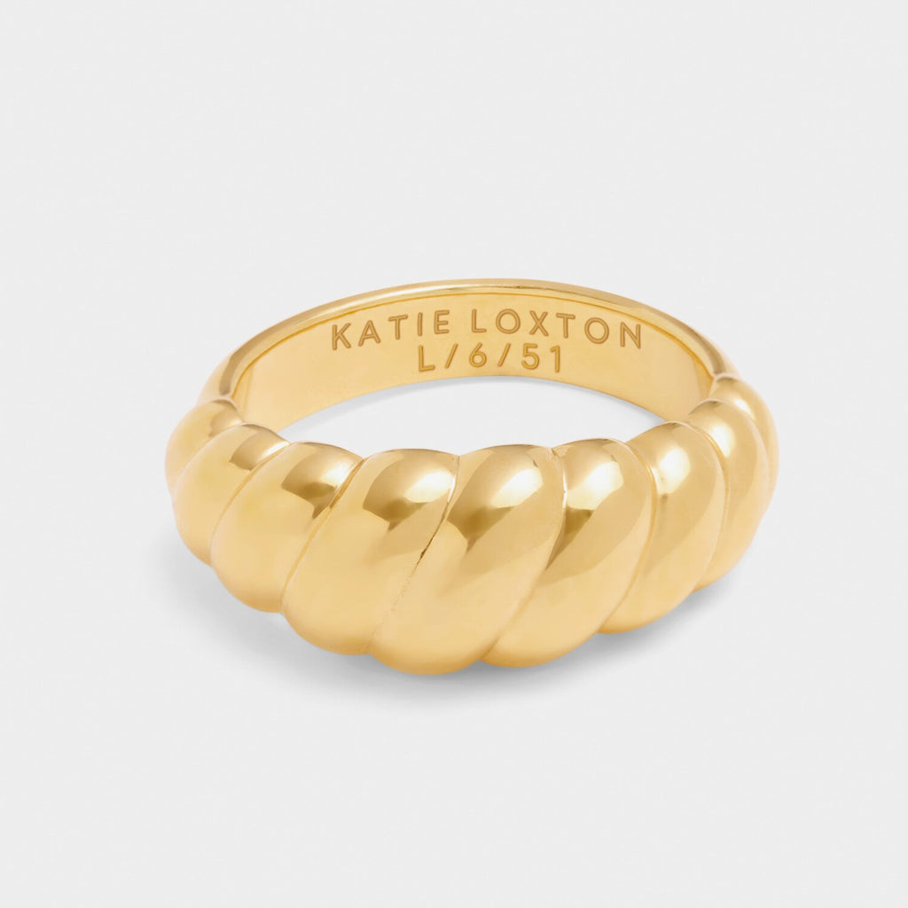 Harper Twist Waterproof Gold Ring